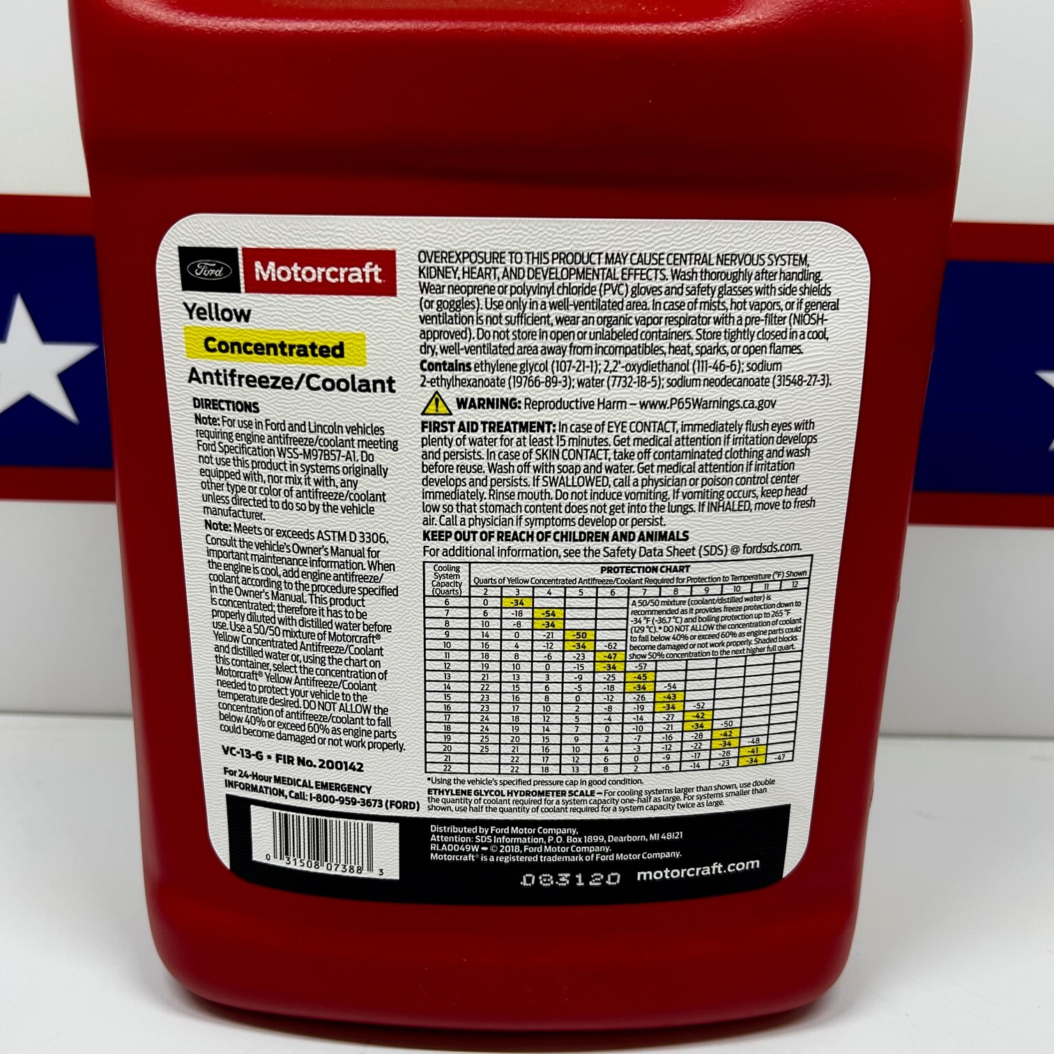Aluminum Coolant Overflow Tank For Ford 6.0L Power Stroke Diesel F250-F550 & Excursion (2003-2007) - Red Painted