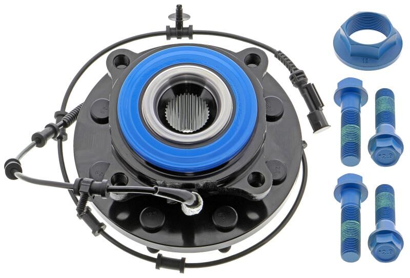 Brakeautor 2 Front Wheel Hub Bearing Assemblies – Dodge Ram 2500 3500 2003-2005 4WD – 33 Spline