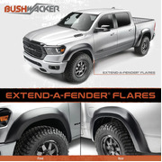 Dodge Ram 1500 Bushwacker Flares Smooth