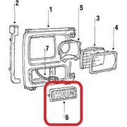 Indicator Front, suit 81-86 F-series